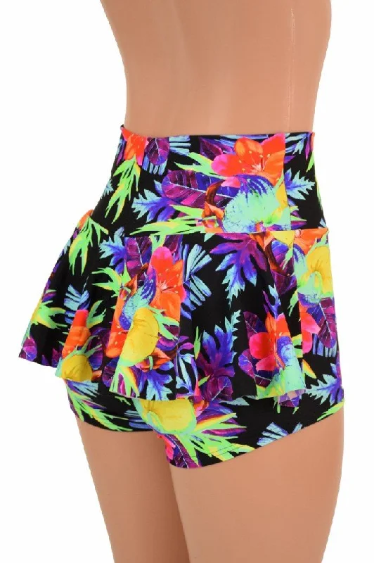 Sonic Bloom Ruffle Rump Shorts