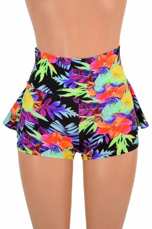 Sonic Bloom Ruffle Rump Shorts