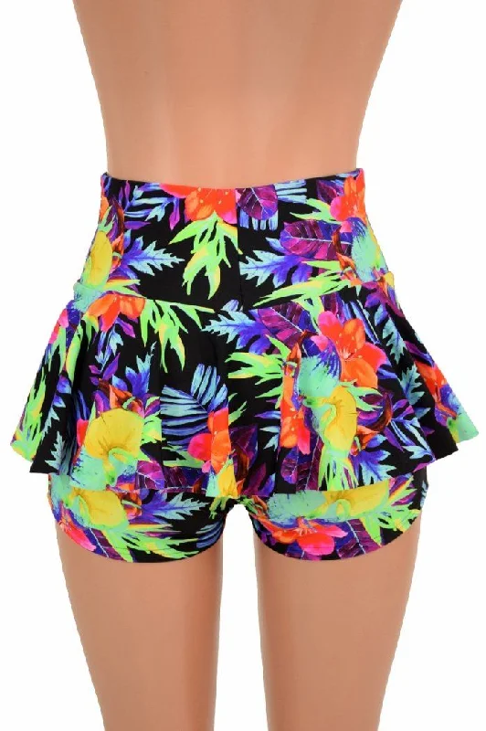 Sonic Bloom Ruffle Rump Shorts