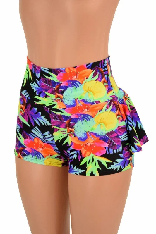 Sonic Bloom Ruffle Rump Shorts