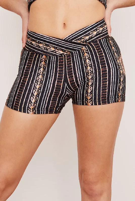 Zephyr Crossover High-Waisted Short