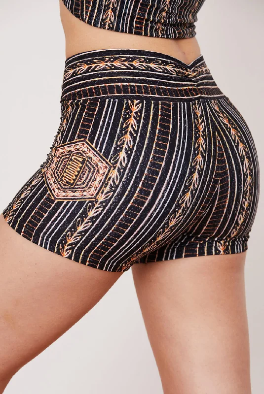 Zephyr Crossover High-Waisted Short