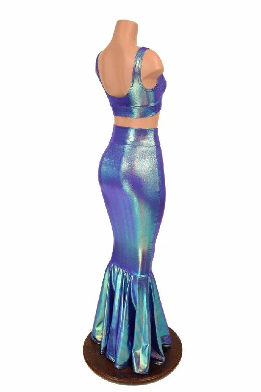 2PC Mermaid Skirt & Starlette Bralette