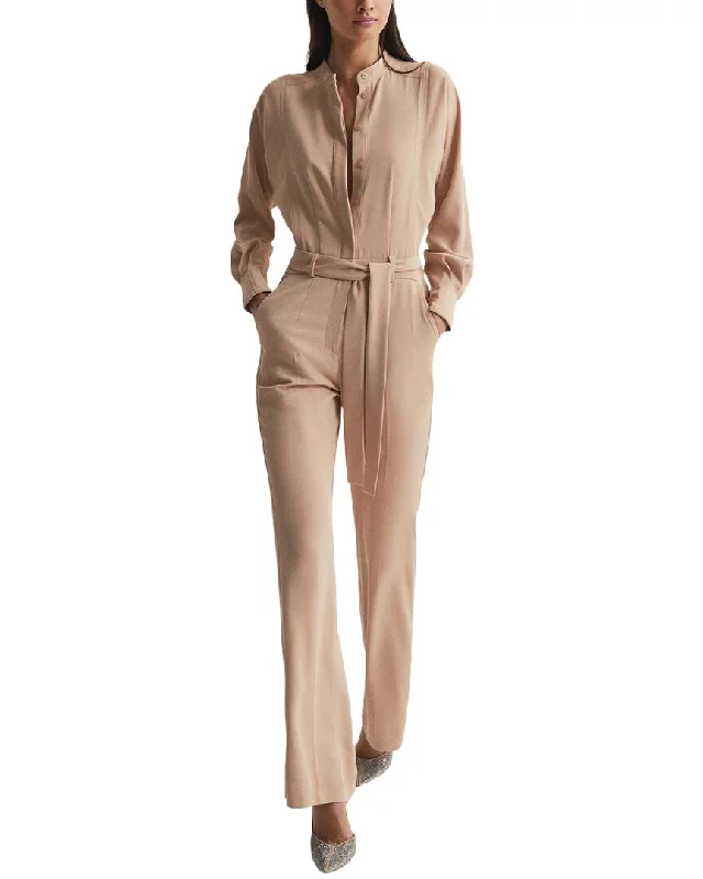 Reiss Dania Wide Leg Jumpsuit