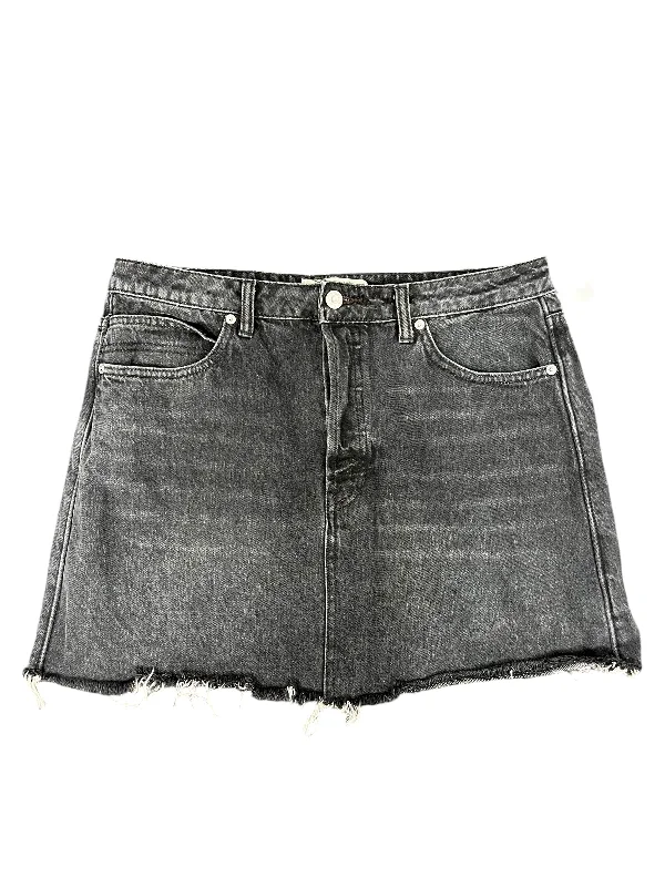 Skirt Mini & Short By We The Free In Grey Denim, Size: 12