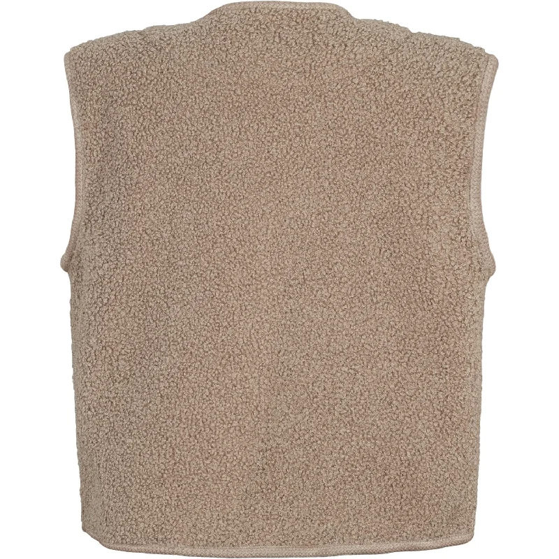 MarMar Bonded Teddy Sandy Shores Jolly Fleece Vest