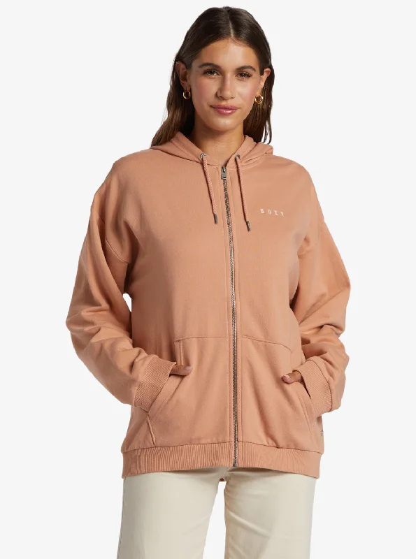 Oversized Evening Hike Hoodie - Cafe Creme