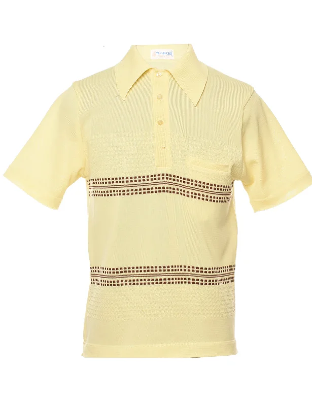 1970s Polo Shirt - L