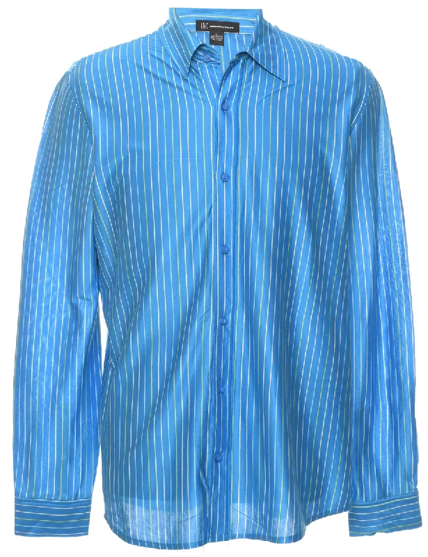 1970s Striped Shirt - L